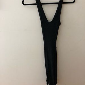 Brandy Melville black flowy dress